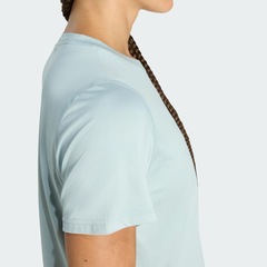 Camiseta Gola Careca adidas Workout Essentials Feminina - Foto 6