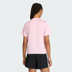 Camiseta Gola Careca adidas Workout Essentials Feminina - Foto 3
