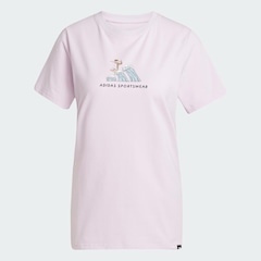 Camiseta adidas Codes Doodle Surf Feminina - Foto 2