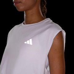 Camiseta Cropped adidas adi365 Running Essentials Feminina - Foto 8