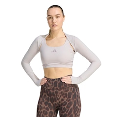 Bolero adidas Power Essentials Workout Contour Shrug Feminino - Foto 1