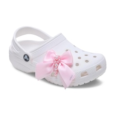 Jibbitz Crocs Laço de Flor de Veludo - Foto 2