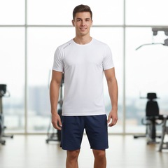 Camiseta T-Shirt Raglan Essential Speedo - Masculina - Foto 3