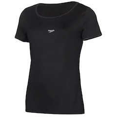 Camiseta T-Shirt Interlock Basic Speedo - Feminino - Foto 1