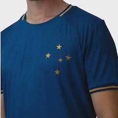 Camiseta Do Cruzeiro Bench Raglan - Masculino - Foto 3