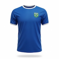 Camisa Brasil Uniforme 2 Torcedor Olden Sports - Masculino - Foto 1