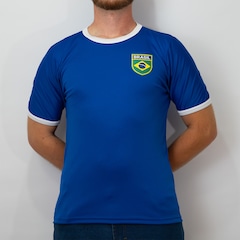 Camisa Brasil Uniforme 2 Torcedor Olden Sports - Masculino - Foto 2