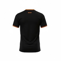 Camisa Do Corinthians Estampada Dry Laranja Coimbra - Infantil - Foto 3