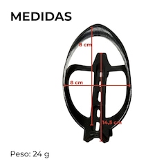 Suporte caramanhola garrafa bicicleta Absolute c/ parafusos - Foto 3