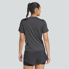 Camiseta adidas Essentias Crew 3S Feminina - Foto 2