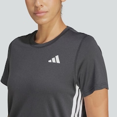 Camiseta adidas Essentias Crew 3S Feminina - Foto 5