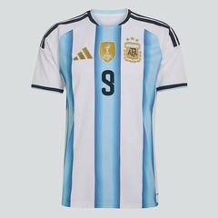 Camisa Argentina I 26/27 9 J. Alvarez adidas Masculina - Foto 2