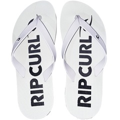 Chinelo Rip Curl Pipeline Soft White Masculina - Foto 1