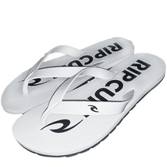 Chinelo Rip Curl Pipeline Soft White Masculina - Foto 2