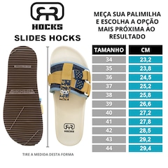 Chinelo Slide Hocks Grito Poa Petit Unissex - Foto 8