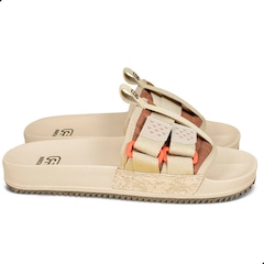 Chinelo Slide Hocks Shiba Cream Nuts Unissex - Foto 4