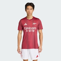Camisa Arsenal Pré Jogo adidas 25/26 Masculina - Foto 1