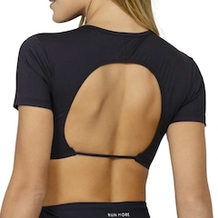 Blusa Cropped 01676 Run More Feminina - Foto 2