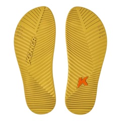 Chinelo Kenner Pro Pvc Curcuma Masculino Amarelo - Foto 3