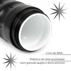 Caramanhola garrafa térmica água bicicleta 550 ml Isotérmica - Foto 2