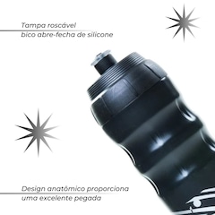 Caramanhola garrafa térmica água bicicleta 550 ml Isotérmica - Foto 3