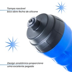 Caramanhola garrafa térmica água bicicleta 550 ml Isotérmica - Foto 3