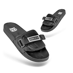 Slide Hocks Bravo Black Unissex | Preto - Foto 2