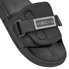 Slide Hocks Bravo Black Unissex | Preto - Foto 6