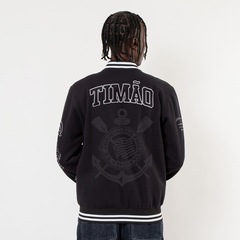 Blusão Moletom Do Corinthians Surf Center College Timão - Masculino - Foto 6