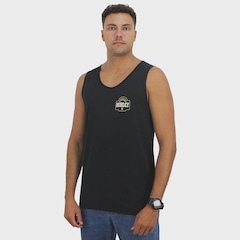 Camiseta Regata Hurley Stoke Black - Masculina - Foto 1