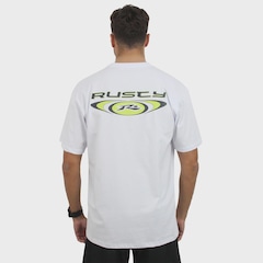 Camiseta Extra Grande Rusty Iri Eye White - Masculina - Foto 2