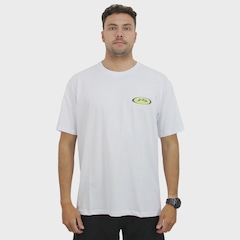 Camiseta Extra Grande Rusty Iri Eye White - Masculina - Foto 3