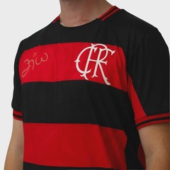 Camiseta Do Flamengo Bench Raglan - Masculino - Foto 4