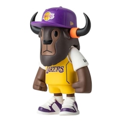 Boneco New Era Mini Buffalo Figure Los Angeles Lakers - Foto 1