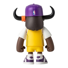 Boneco New Era Mini Buffalo Figure Los Angeles Lakers - Foto 3