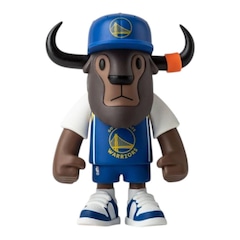 Boneco New Era 25 Mini Buffalo Figure Golden State Warriors - Foto 2