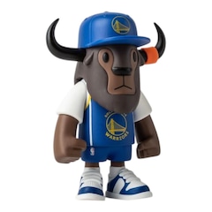 Boneco New Era 25 Mini Buffalo Figure Golden State Warriors - Foto 4