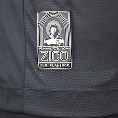 Camisa do Flamengo Retrô Volta Zico Gold Braziline - Infantil - Foto 3