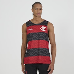 Camisa Regata do Flamengo Conexão Dupla Face Braziline - Masculina - Foto 2
