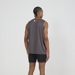 Camisa Regata do Flamengo Conexão Dupla Face Braziline - Masculina - Foto 4