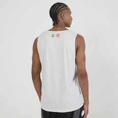 Camisa Regata do Flamengo Conexão Dupla Face Braziline - Masculina - Foto 6