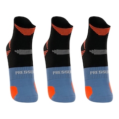 Kit 3 Pares de Meia Running Power Fit Lupo Adulto - Foto 1