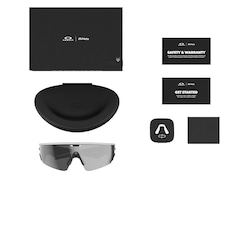 Óculos Unissex Oakley Meta Vanguard White Prizm - Foto 7