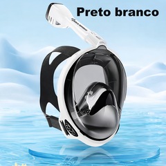 Mascara Subaquática de de Mergulho Gold Sports Full Face Confort Com Snorkel - Foto 8