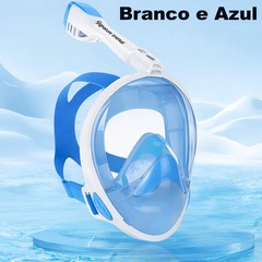 Mascara Subaquática de de Mergulho Gold Sports Full Face Confort Com Snorkel - Foto 8