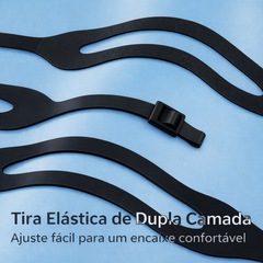 Kit Óculos de Natação Gold Sports Prisma Hing Definition 11.0 - Com Washbag - Foto 6