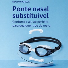 Kit Óculos de Natação Gold Sports Prisma Hing Definition 11.0 - Com Washbag - Foto 7