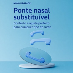 Kit Óculos de Natação Gold Sports Prisma Hing Definition 11.0 - Com Washbag - Foto 7