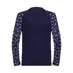 Camiseta Puma Manga Longa Estampada Proteção Solar UV50+ Infantil - Foto 2