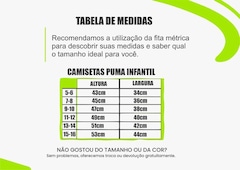 Top do Biquini Puma Estampado Infantil - Foto 3